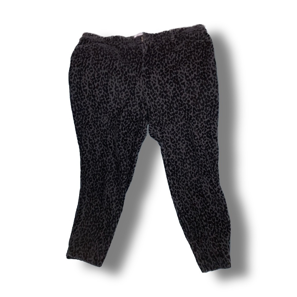 Cheetah Print Grunge Rockstar Aesthetic Pants